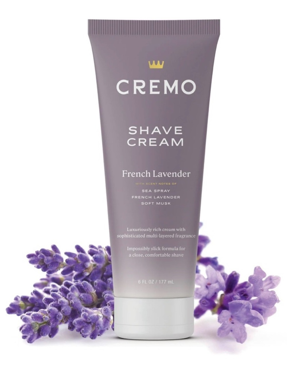 💜✨ Cremo French Lavender Moisturizing Shave Cream 6oz | OS
